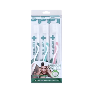 DENTISTE TOOTHBRUSH Extra Soft Pack 3