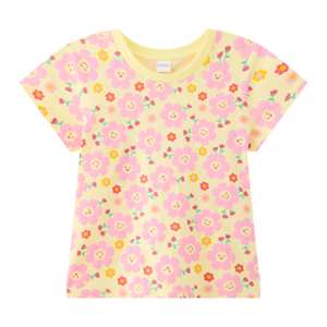 เบสิโค เสื้อยืดเด็กหญิง รุ่น BCAL2503LG009 สีเหลือง_thumbnail