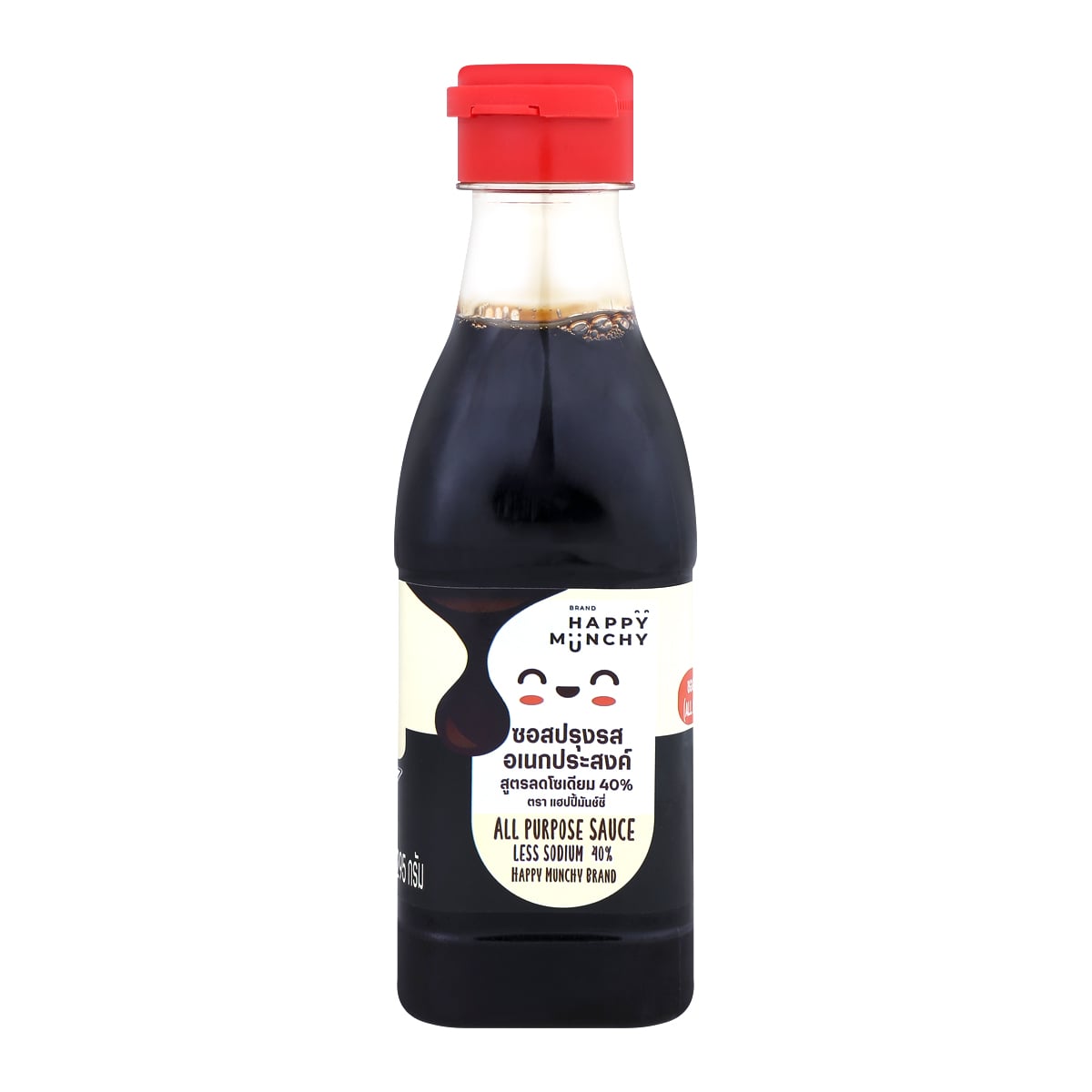 แฮปปี้มันช์ชี่ ซอสอเนกประสงค์ สูตร Gluten Free ลดโซเดียม 295 ก.