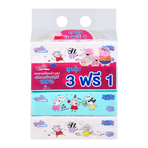 นุดา ซอฟท์แพ็ค กระดาษเช็ดหน้า 120 แผ่น แพ็ค 3+1_thumbnail_3