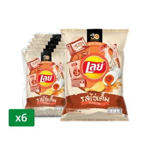 เลย์ คลาสสิค รสไข่เค็ม 44 ก. x 6 ชิ้น