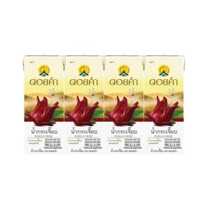 Doikham Roselle Drink 200ml. Pack 4