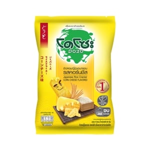 Dozo Rice Cracker Corn Cheese 56g.