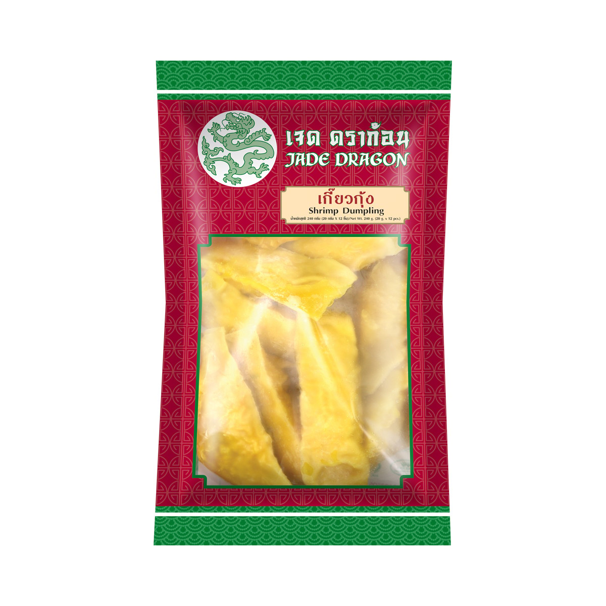 เจด ดราก้อน เกี๊ยวกุ้ง 240 ก.