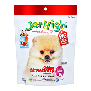 Jerhigh Strawberry Flavour Stick 400g.