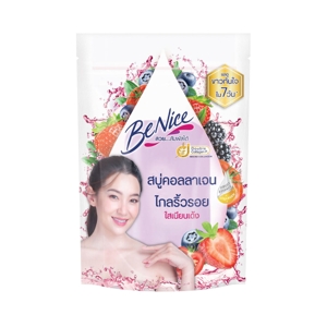 บีไนซ์ สบู่คอลลาเจน ผลไม้ เบอร์รี่รวม และมะเขือเทศ 120 ก.