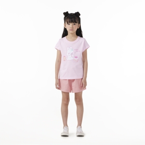 เบสิโค เสื้อยืดพิมพ์ลายสำหรับเด็กหญิง รุ่น BCAL2404LG002 สีชมพู_thumbnail_5