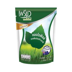 PREAW Dietry Supplement Chlorophyll Powder 4.25 g. 12 sachets