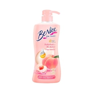 Benice Shower Cream Peachy Peach Shea Butter 400ml.