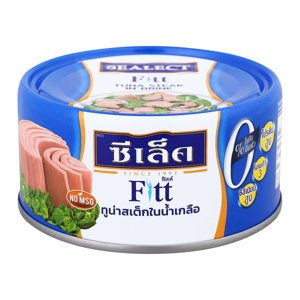 ซีเล็ค ฟิตต์ ทูน่าสเต็กในน้ำเกลือ 165 ก.