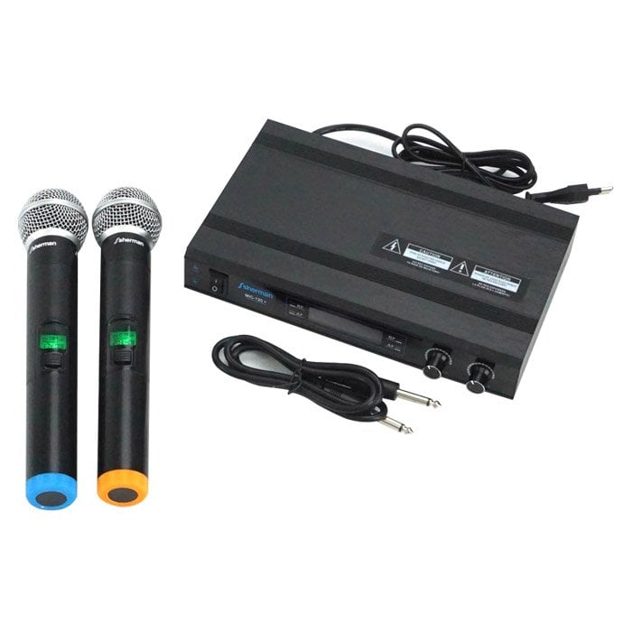 เชอร์แมน ไมโครโฟนไร้สาย รุ่น MIC-120+ สีดำ_3
