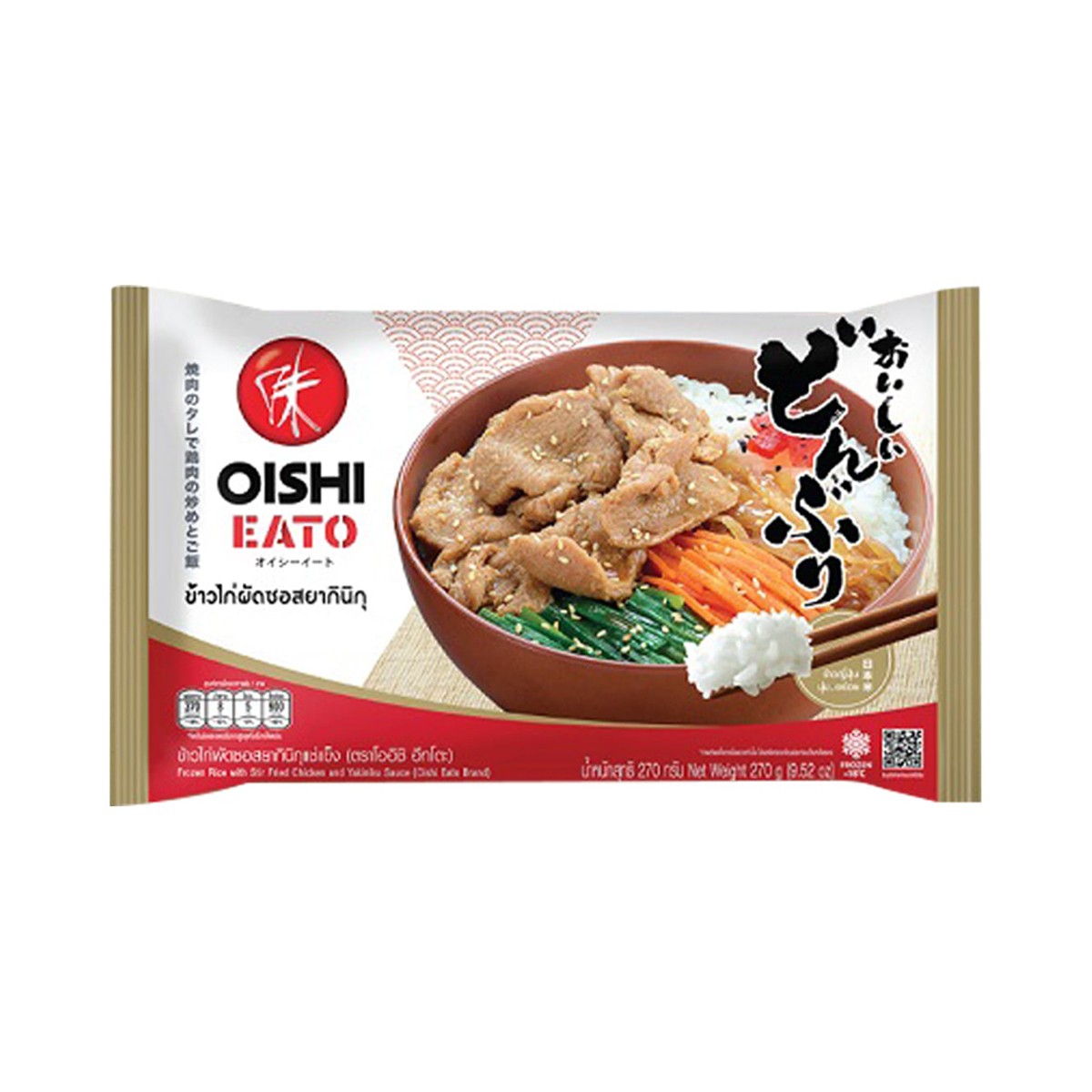 โออิชิ อีทโตะ ข้าวไก่ผัดซอสยากินิ 270 ก.