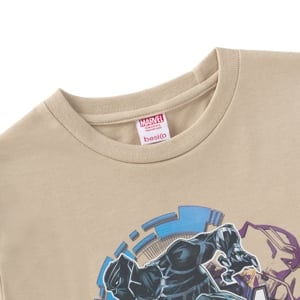 มาร์เวล x เบสิโค เสื้อยืดพิมพ์ลายแบล็คแพนเธอร์ สำหรับเด็กชาย รุ่น BMTN2411LB004 สีเบจ_thumbnail_2
