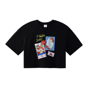 เบสิโค เสื้อยืดผู้หญิง รุ่น FASL25Q1LC003 สีดำ_thumbnail