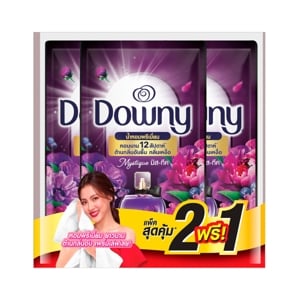 Downy Concentrated Fabric Softener Mystique 470ml. Pack 2 Free 1