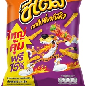 ซีโตส ข้าวโพดอบกรอบ รสสไปซี่บาร์บีคิว 75 ก._thumbnail_1