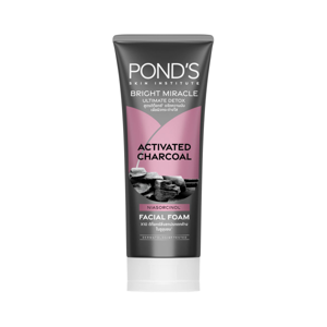 Ponds Bright Miracle Ultimate Detox Activated Charcoal Facial Foam 90g.