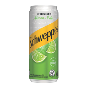 SCHWEPPES MANAOSODAZEROSUGAR330ML SINGLE