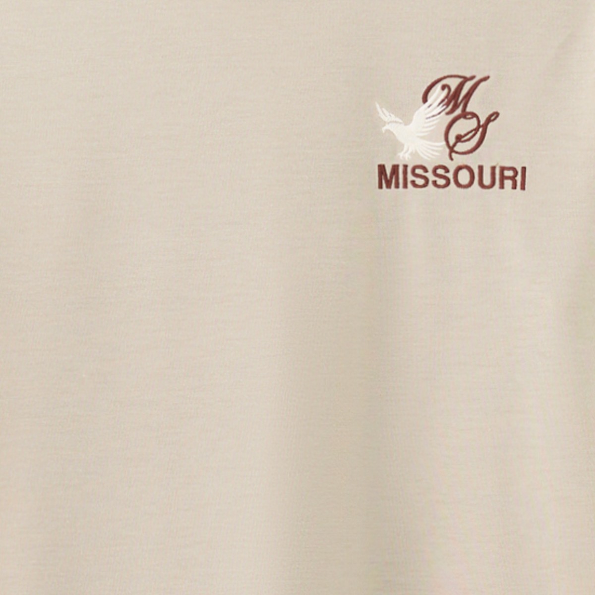 เบสิโค เสื้อยืดผู้ชาย สีกากี_3