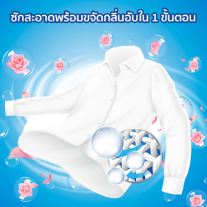 ดาวน์นี่ การ์เด้น บลูม ผงซักฟอกสูตรเข้มข้น 180 ก. แพ็ค 6 ถุง_thumbnail_6