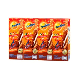 Ovaltine Chocolate Malt Uht 180ml. Pack4