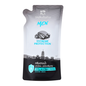 โชกุบุสซึ ฟอร์เมน ครีมอาบน้ำ สูตรเอกซ์ตรีมโพรเทคชั่น ขนาด 500 มล. ถุงเติม