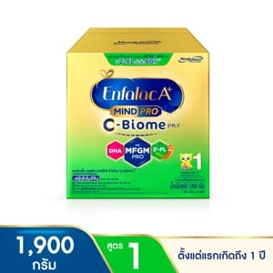 เอนฟาแล็ค เอพลัส ซีไบโอม สูตร 1 นมผงดัดแปลงสำหรับทารก 1,900 ก.