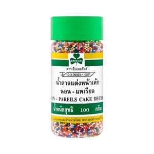 เอ็มเมอรัลด์ น้ำตาลแต่งหน้าเค้ก นอน - แพเรียล 100 ก.