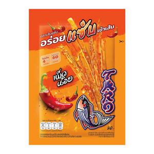 Taro Sauce Coated Fish Snack Spicy Cuttlefish Flavoured 18g.