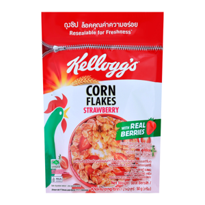 Kelloggs Strawberry Cornflakes 50g.