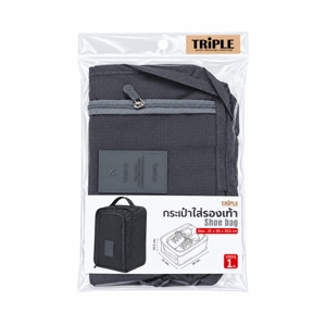 TRIPLE Shoes Bag Color Grey