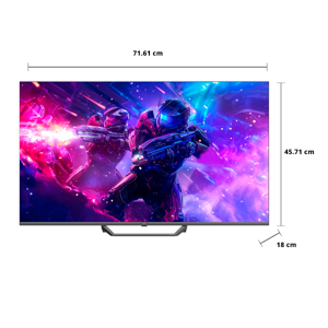 ไฮเออร์ Full HD QLED ทีวี รุ่น H32S80EFX GG ขนาด 32 นิ้ว สีดำ_thumbnail_3