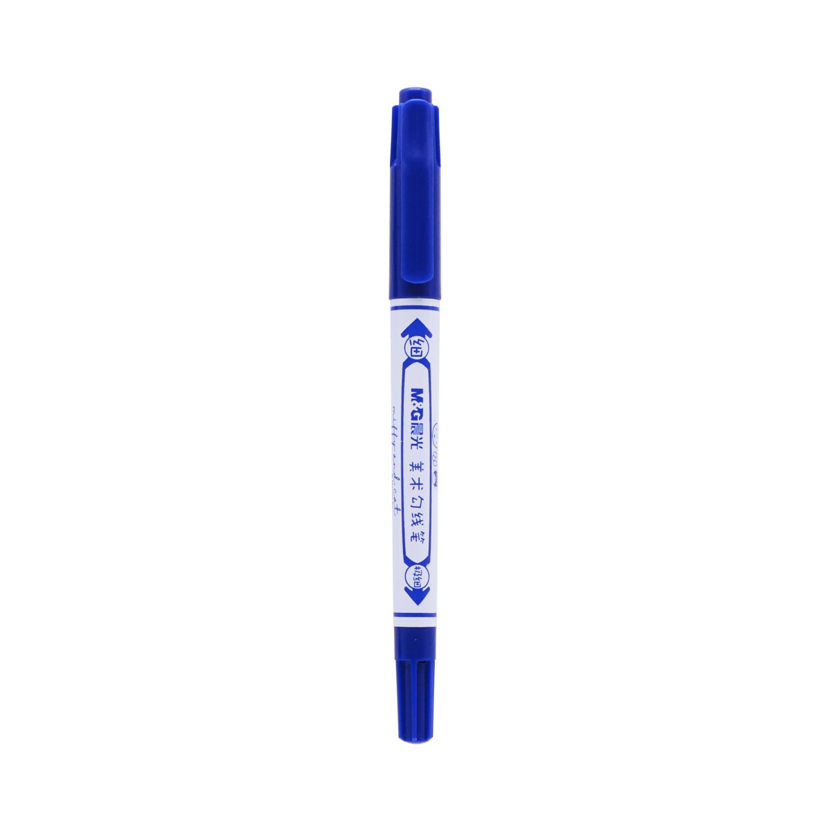 เอ็มแอนด์จี x มิฟฟี่ ปากกาเขียนแผ่นซีดี รุ่น SPM21334A สีน้ำเงิน