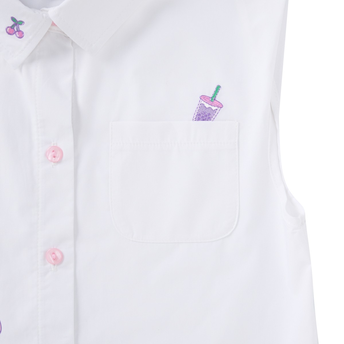 ดิสนีย์ เสื้อเด็กหญิง Stitch รุ่น FMTN2508LG004 สีขาว_3