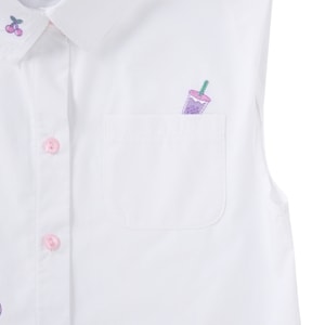 ดิสนีย์ เสื้อเด็กหญิง Stitch รุ่น FMTN2508LG004 สีขาว_thumbnail_3