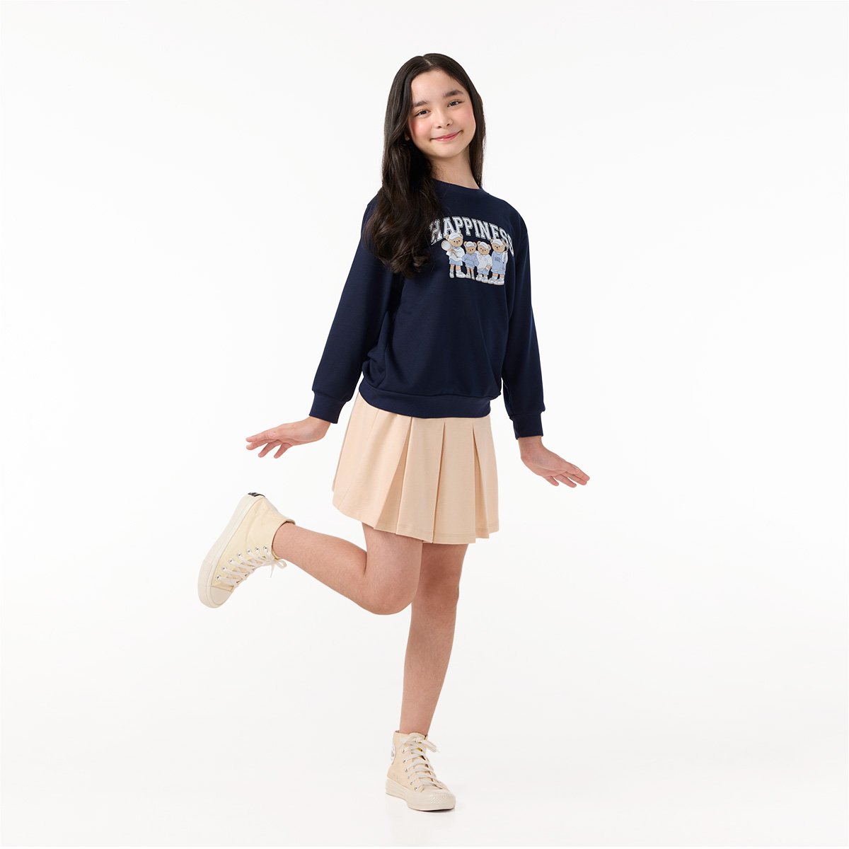 เบสิโค เสื้อแขนยาวเด็กชาย รุ่น FANL2509LB07W สีกรมท่า_6
