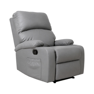 BESICO Recliner Chair 1 Seat All Stars Grey