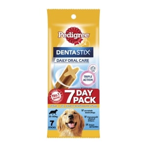 Pedigree Denta Stix Large Dog Dog Snack Dental Type 7 Stick 270g.