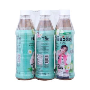 เพียวริคุ น้ำเก๊กฮวยขาวผสมชาขาว กลิ่นวินเทอร์เมลอน 350 มล. x 6 ขวด (สินค้าคละแบบ ไม่สามารถเลือกได้)_thumbnail_6