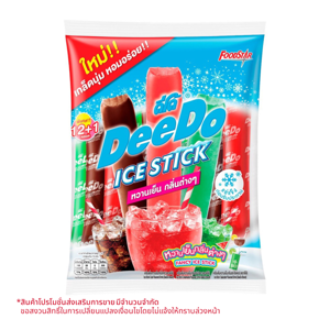 ดีโด้ ไอซ์ลอลลี่ เครื่องดื่มหวานเย็นกลิ่นต่างๆ 35 มล. แพ็ค 12+1_thumbnail