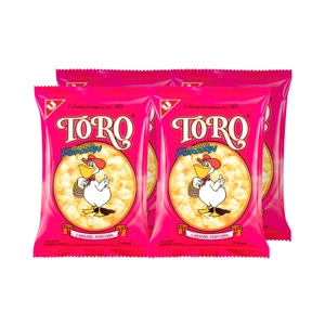 TORO Caramel Popcorn 80 g. Pack 4