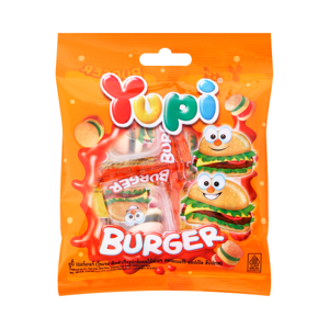 Yupi Gummy Mini Burger 28g.