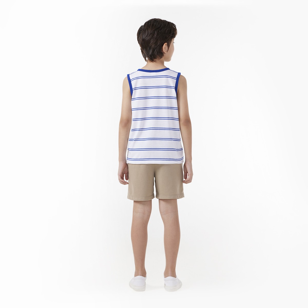 เบสิโค กางเกงขาสั้น สำหรับเด็กชาย รุ่น FKAS2404LB034 สีเบจ_5