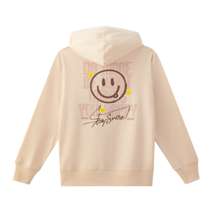 เบสิโค x สไมลีย์ เสื้อฮู้ดแขนยาว สำหรับผู้ชาย รุ่น FSWN25Q4YM17W สีกากี_thumbnail_1