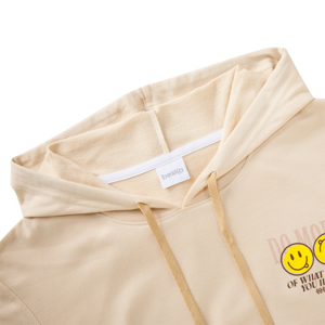 เบสิโค x สไมลีย์ เสื้อฮู้ดแขนยาว สำหรับผู้ชาย รุ่น FSWN25Q4YM17W สีกากี_thumbnail_2