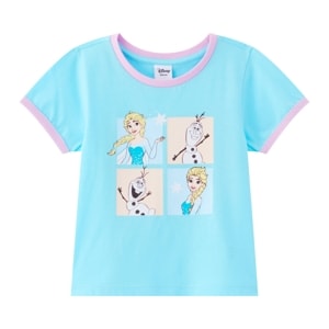 ดิสนีย์ เสื้อยืดเด็กหญิง Frozen รุ่น BMTN2601TG01 สีฟ้า