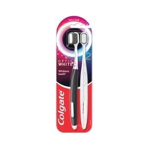 Colgate Optic White Toothbrush Pack 2