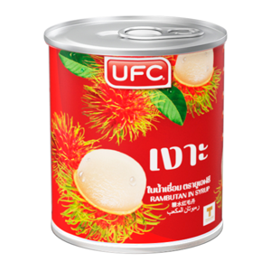 UFC Rambutan Stuffed with Pineapple in Syrup 234g.