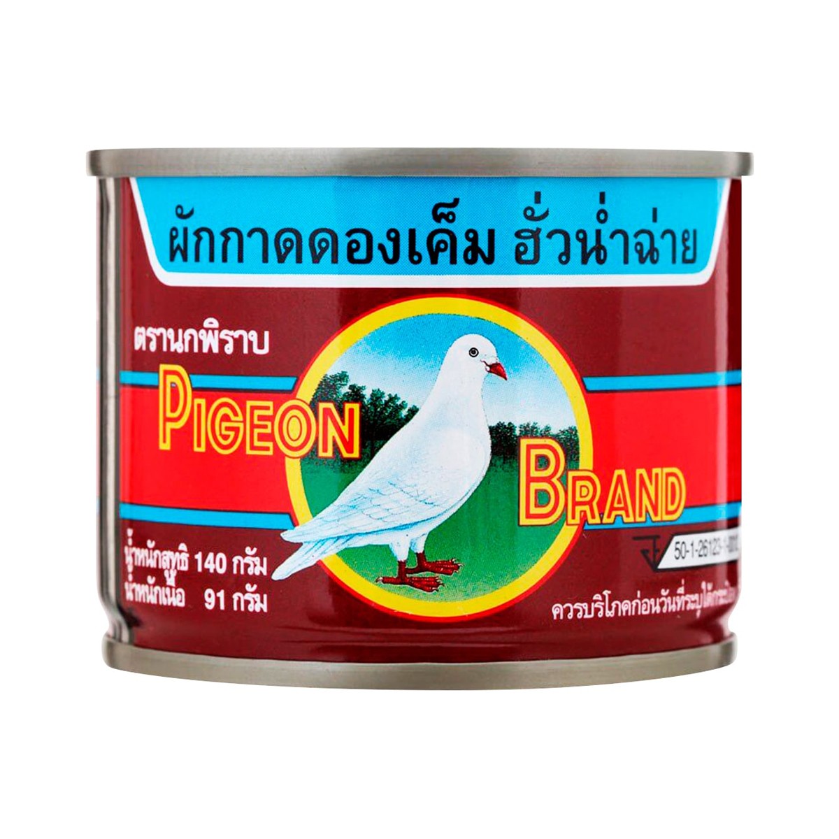 นกพิราบ ผักกาดดองฮั่วน่ำฉ่ายฝาดึง 140 ก.