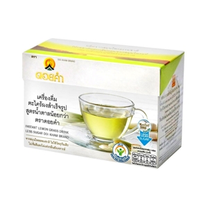 DOIKHAM Instant Lemongrass Drink Less Sugar 120 g.